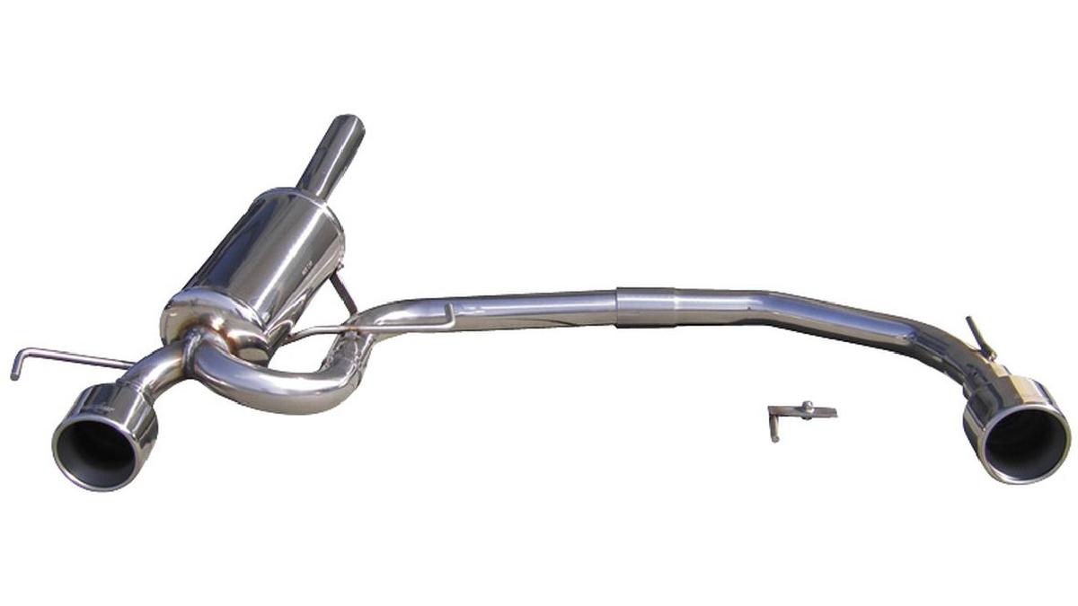 100%25+Inox+%C3%89chappement+Double+sur+mesure+pour+Alfa+Romeo+147+1.9+JTD+2002-+Droite%2FGauche+102mm